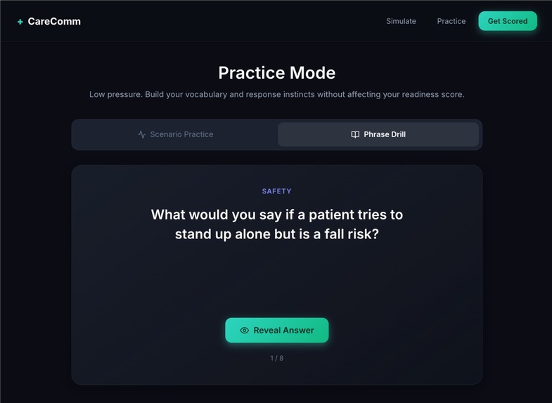 CareComm – screenshot 1