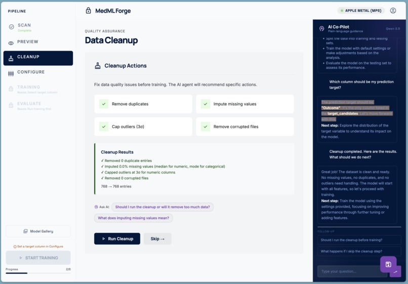 MedML – screenshot 3
