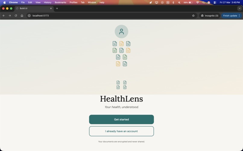 Health Lens – screenshot 1