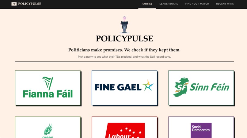 Policy Pulse – screenshot 3