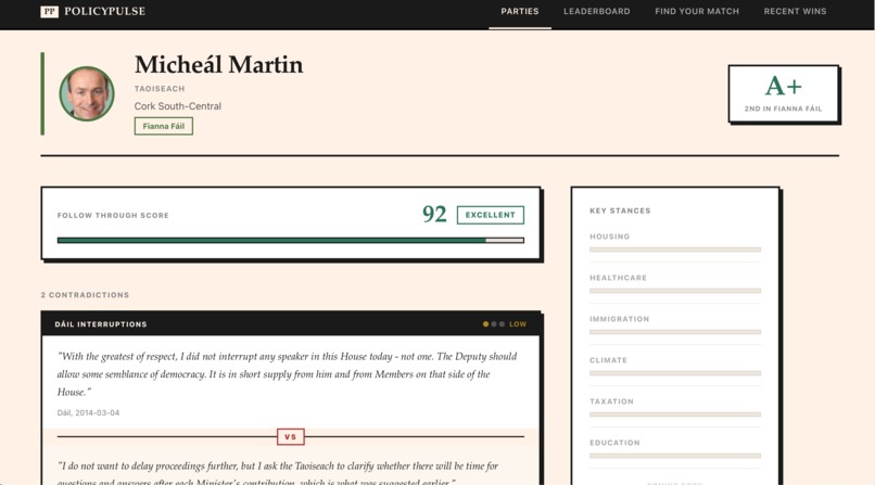 Policy Pulse – screenshot 5