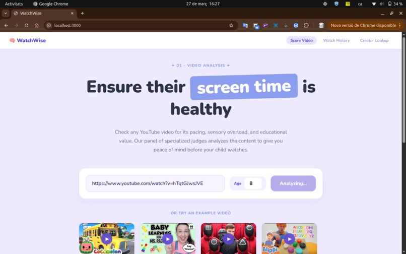 WatchWise – screenshot 1
