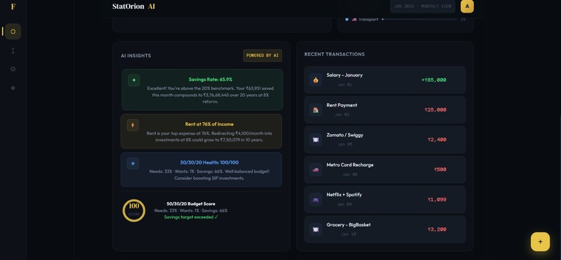 Statorion AI-Smart Finance Assistant – screenshot 4