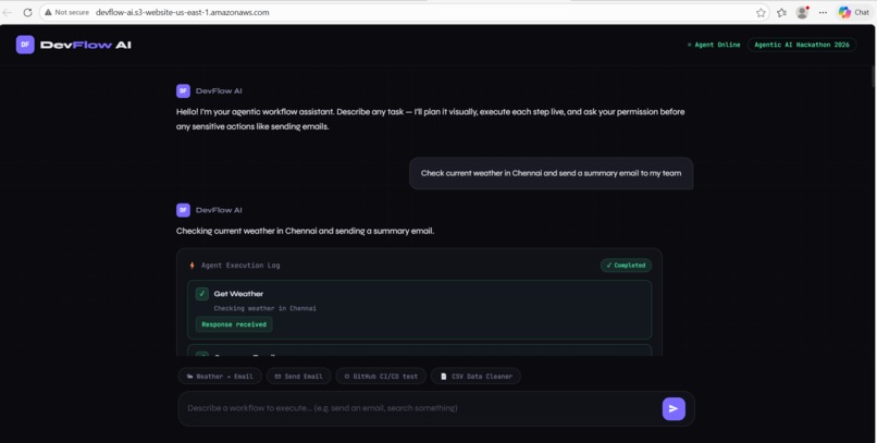 DevFlow AI – screenshot 3