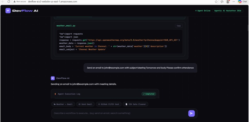 DevFlow AI – screenshot 5
