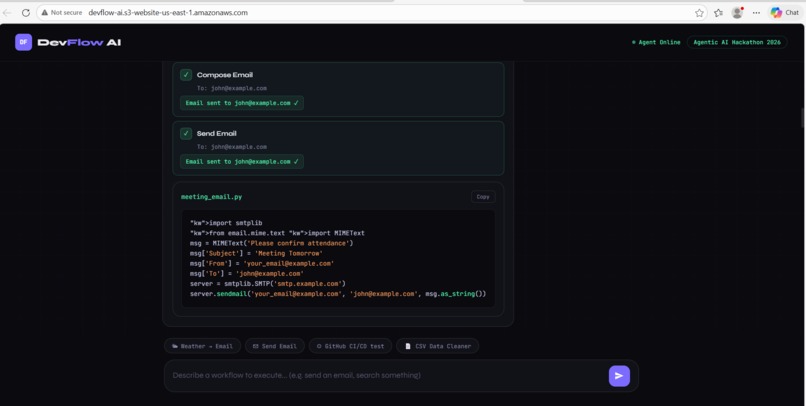 DevFlow AI – screenshot 6
