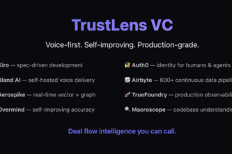 Trust-Lens for VCs