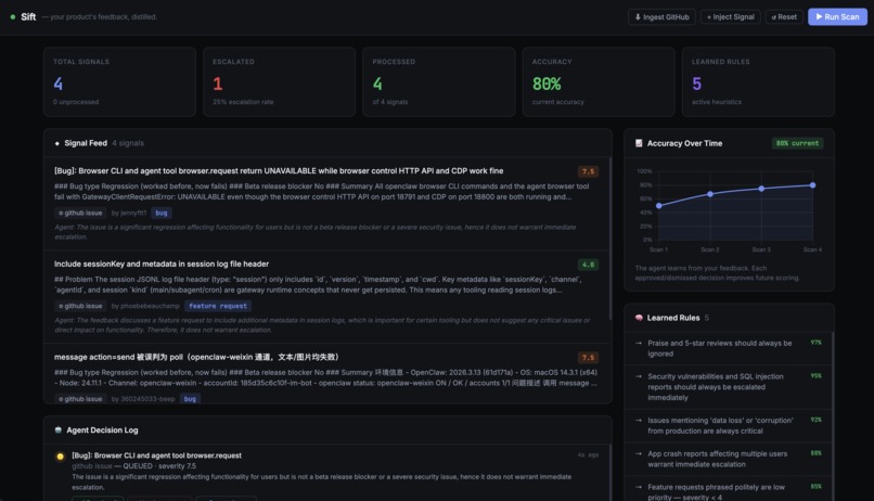 Sift – screenshot 3