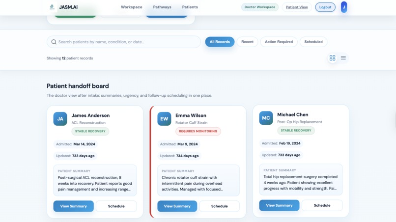 Jasm.AI Deepcare – screenshot 5