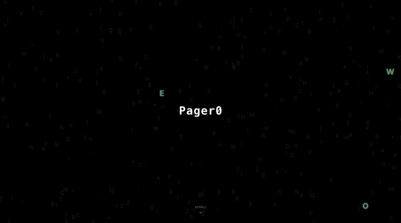 Pager0 – screenshot 1