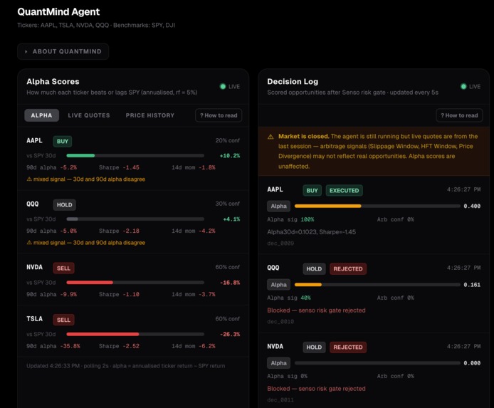 QuantMind – screenshot 1