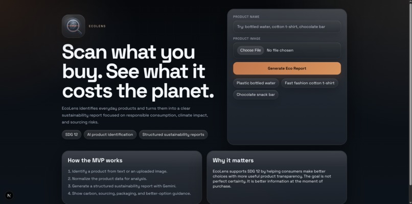 Ecolens – screenshot 1