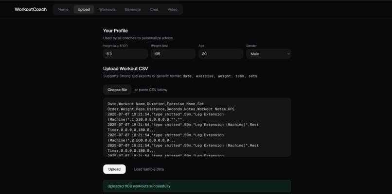 Workout Coach – screenshot 3