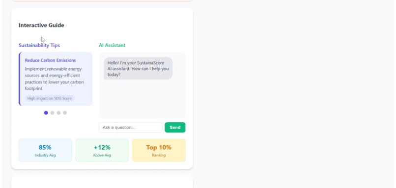 SustainaScore AI – screenshot 4