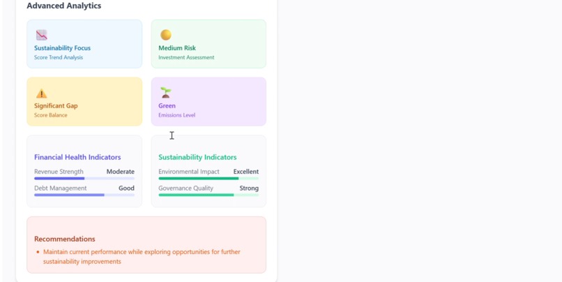 SustainaScore AI – screenshot 5