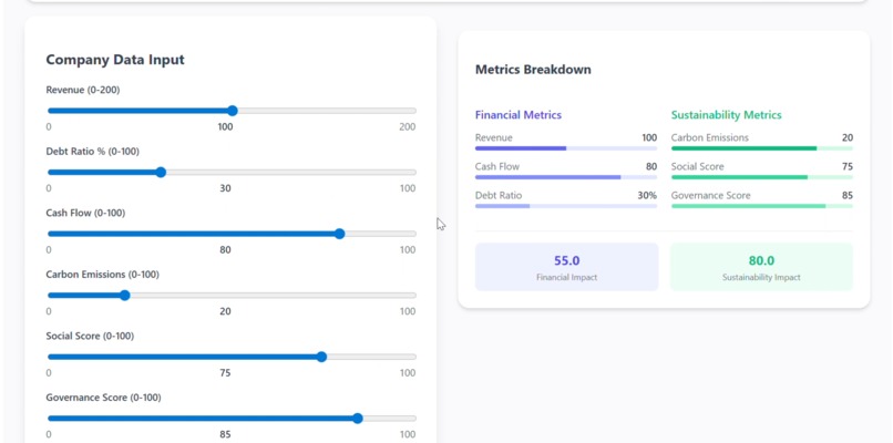 SustainaScore AI – screenshot 6