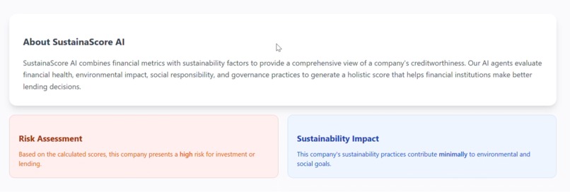 SustainaScore AI – screenshot 7