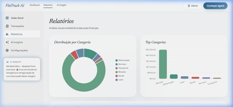 FinTrack AI – screenshot 1