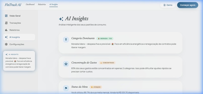 FinTrack AI – screenshot 3