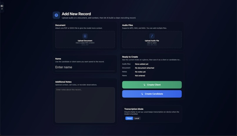 Recruitr – screenshot 2