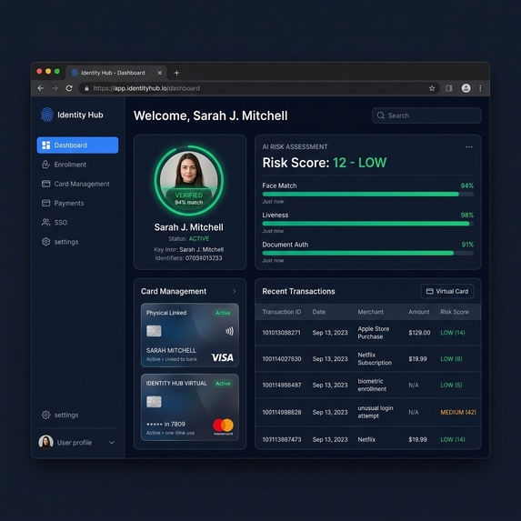 identity-hub – screenshot 1