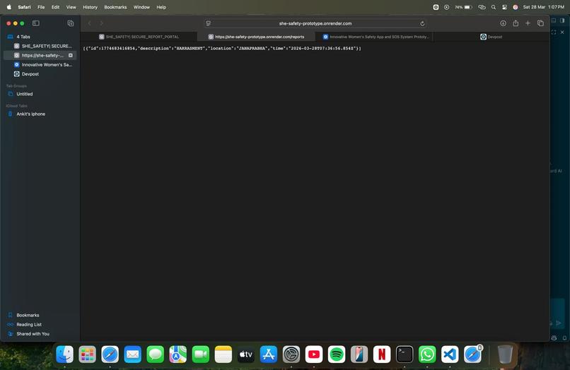 She_safety – screenshot 1