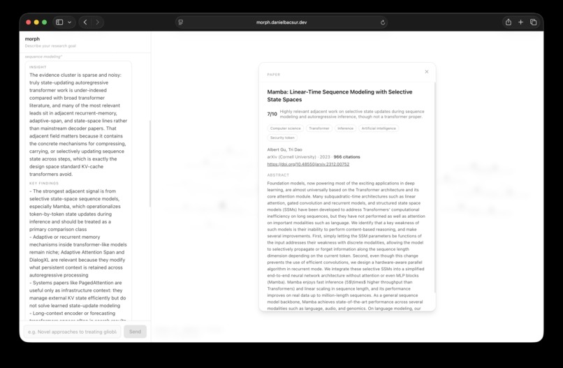 /morph – screenshot 2