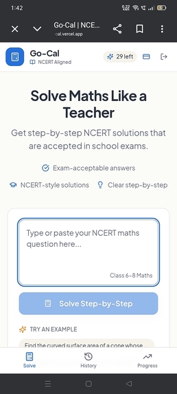 Go-cal – screenshot 1