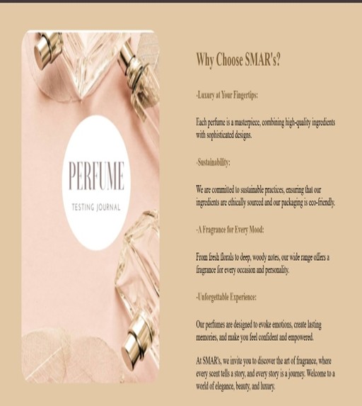 SMAR's Fragrances Website – screenshot 4