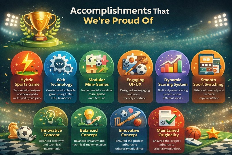 Game Idea: “Ultimate Multi-Sport Arena” – screenshot 1