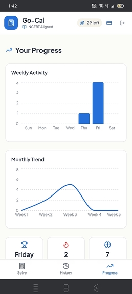 Go-cal – screenshot 2