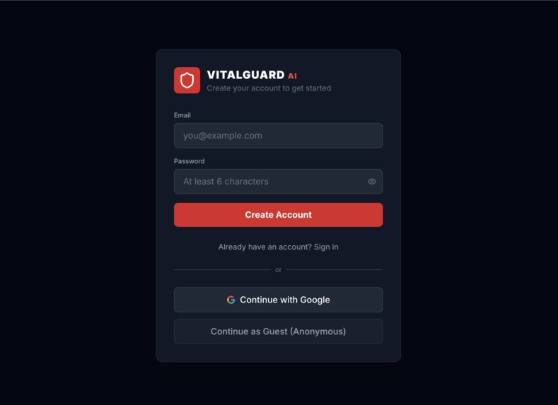  VitalGuard.ai – screenshot 1