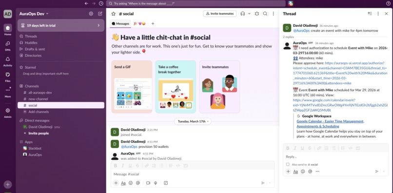 AuraOps – screenshot 2