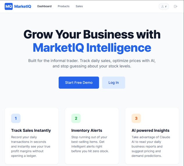 Market IQ – screenshot 1