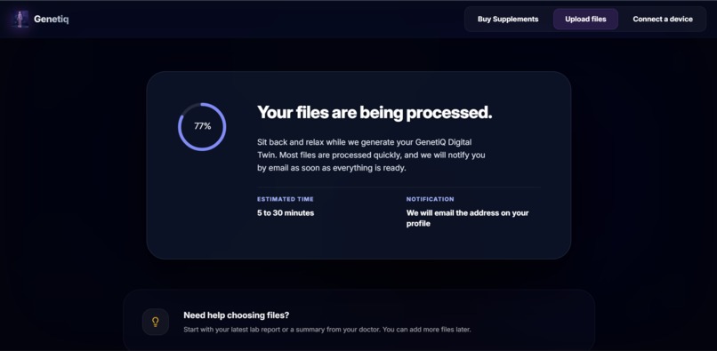 Genetiq – screenshot 2
