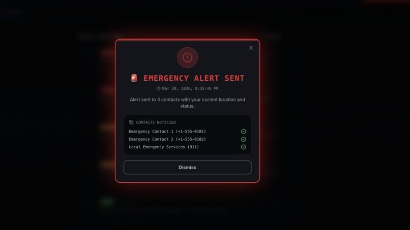 SafeRide – screenshot 3