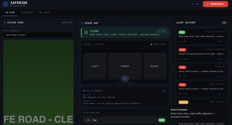 SafeRide – screenshot 4