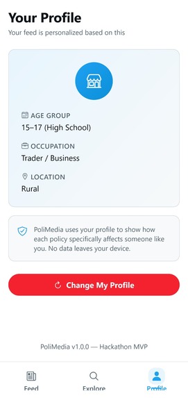PoliMedia – screenshot 6