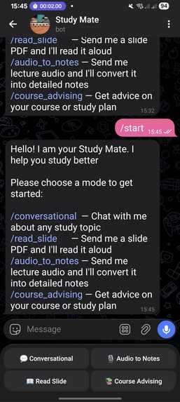 StudyMate – screenshot 1