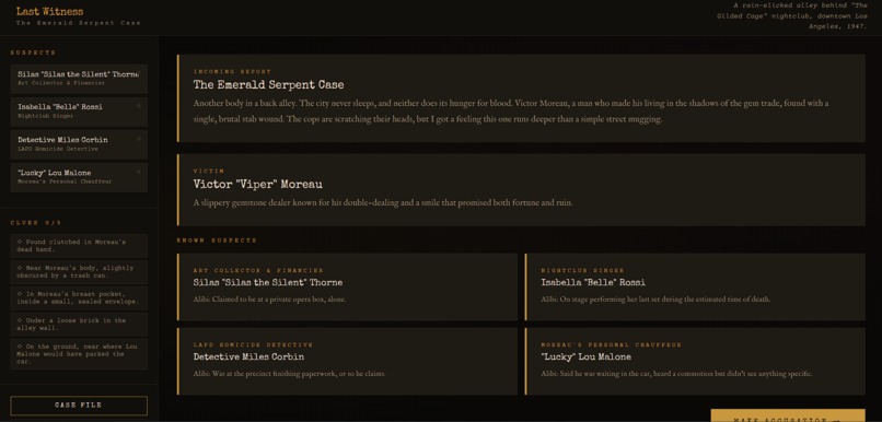 Last Witness – screenshot 3