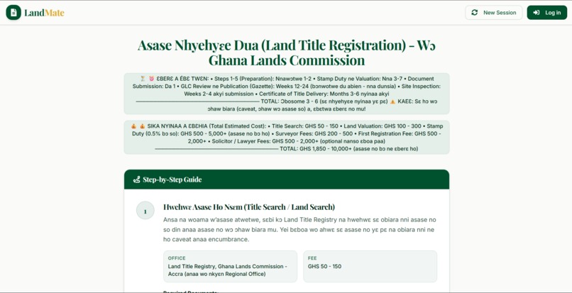 LandMate – screenshot 4