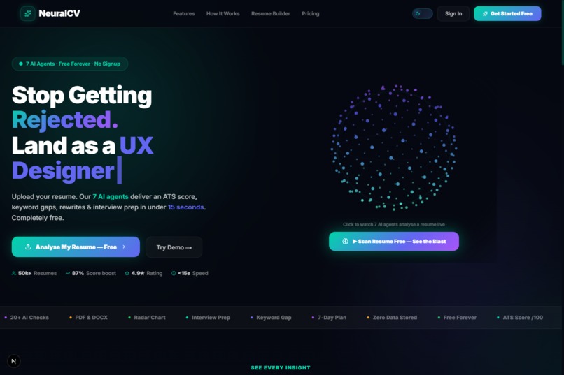 NeuralCV – screenshot 6
