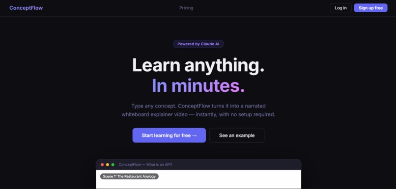 ConceptFlowAI – screenshot 1