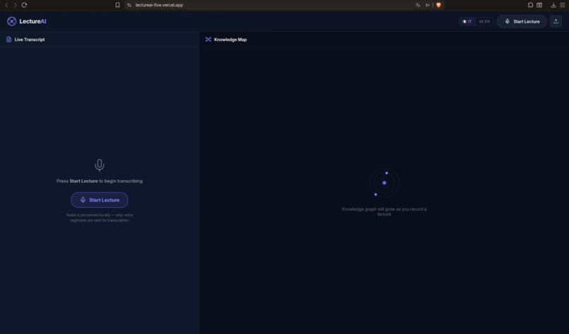 LectureAI – screenshot 1