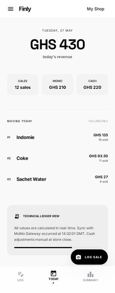 Finly – screenshot 1