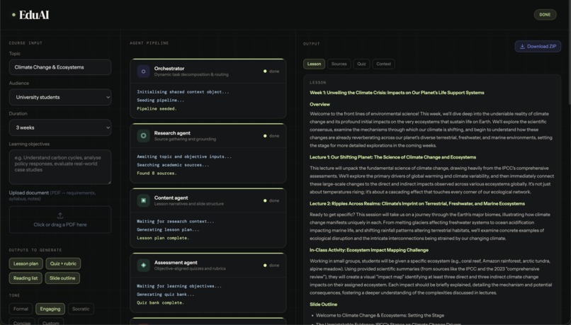 EduAI – screenshot 2