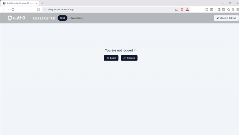 DevGuard – screenshot 1