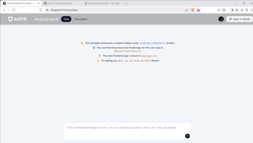 DevGuard – screenshot 3