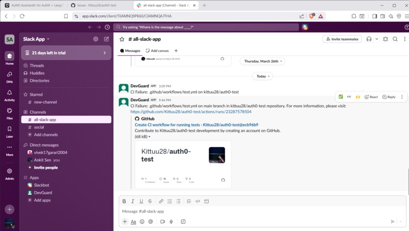 DevGuard – screenshot 5
