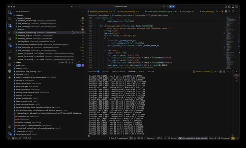 Polymarket Market Making – screenshot 2